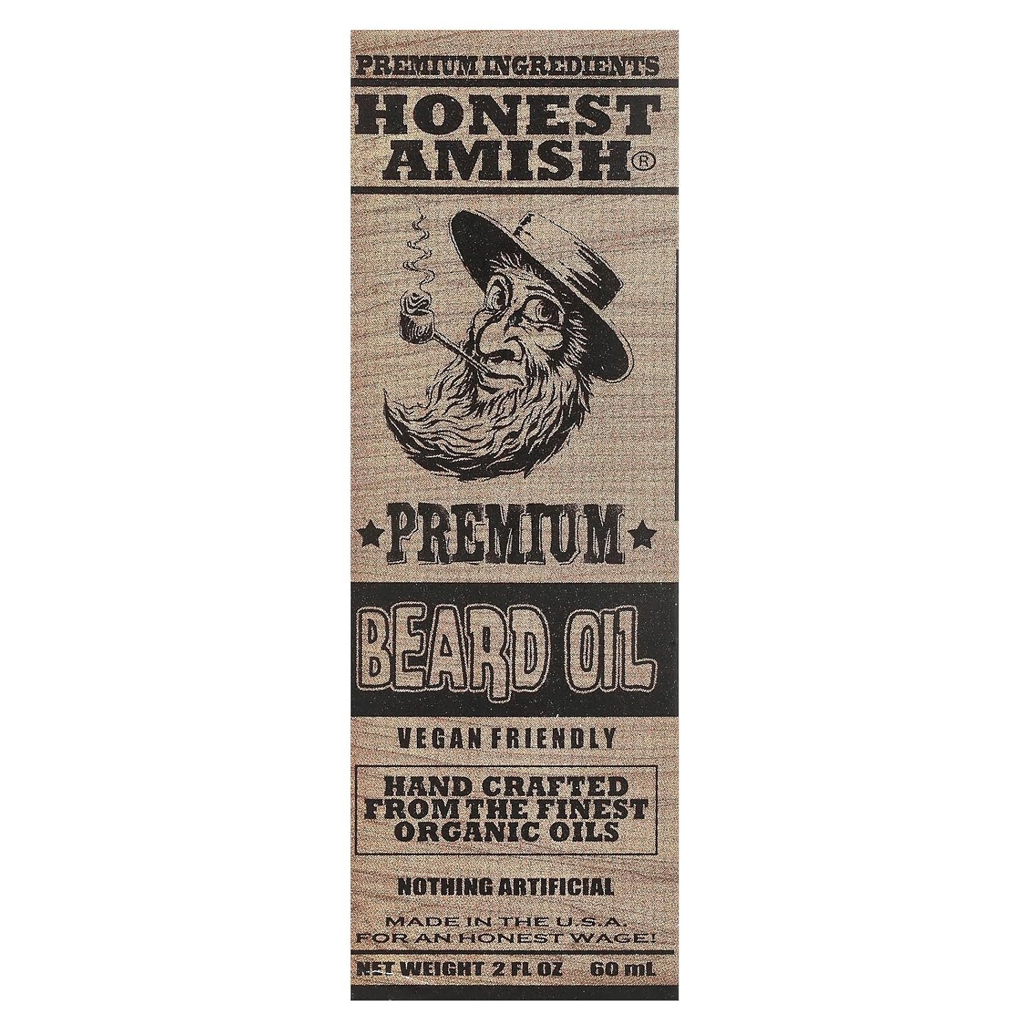 Honest Amish - Premium Beard Oil - 2 Ounce - Image 3