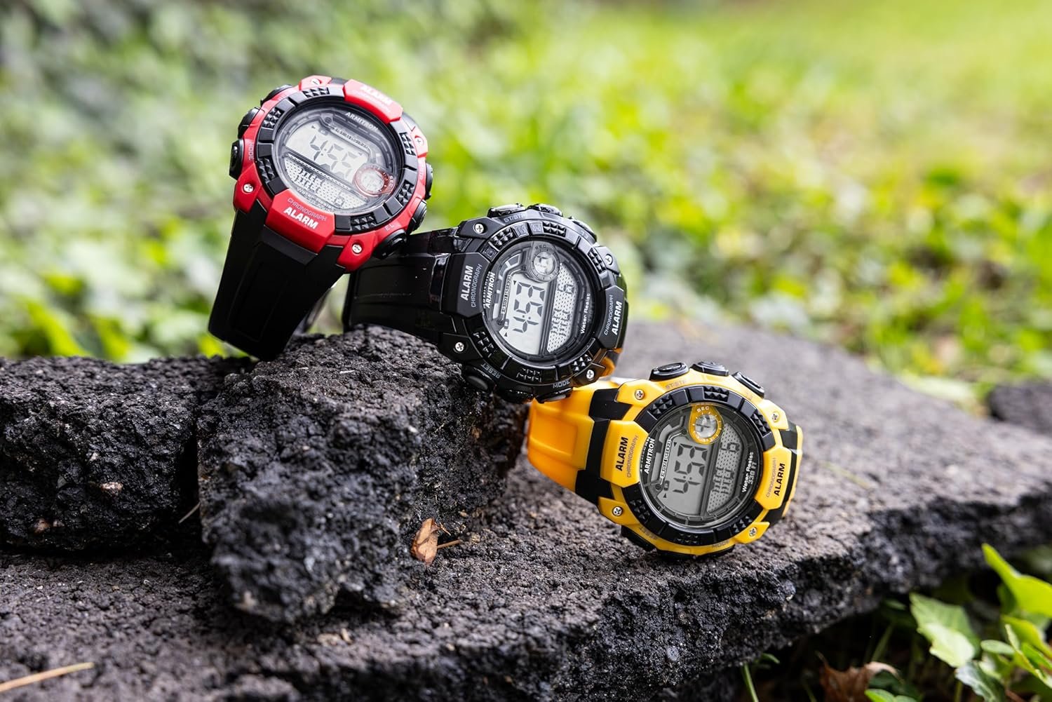 Armitron Sport Men's Digital Chronograph Resin Strap Watch - Image 6