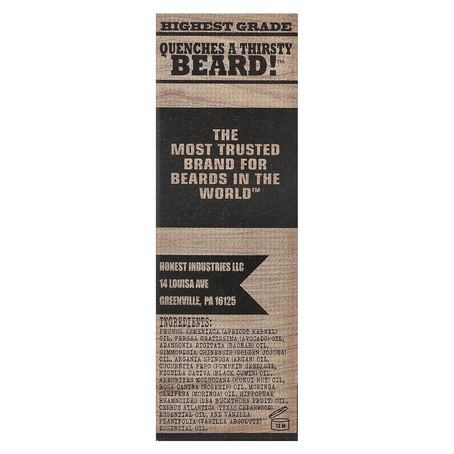 Honest Amish - Premium Beard Oil - 2 Ounce - Image 4