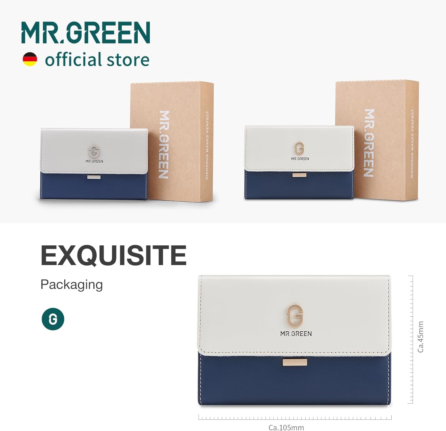 MR.GREEN Manicure Sets Nail Clipper Set 8 in 1 Pedicure Kits Stainless Steel Personal Care Tools with Microfiber Leather Case(Mr-6659) - Image 8