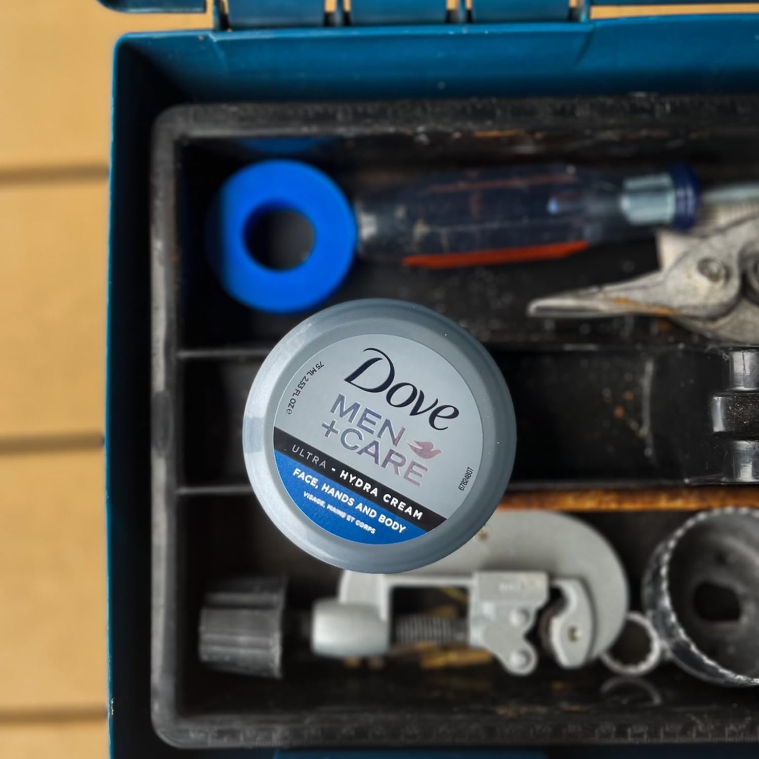 Dove Men+Care Ultra Hydra Cream - Dove Lotion, 3-In-1 Advanced Skin Care for Men, Face Cream, Hand & Body Lotion for Dry Skin, 2.53 Fl Oz (Pack of 24) - Image 4