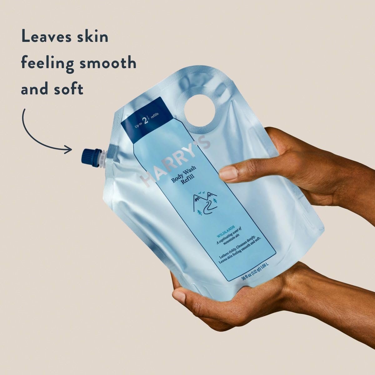 Harry's Men's Body Wash Refill, Wildlands Scent, 36 Fl Oz - Image 5