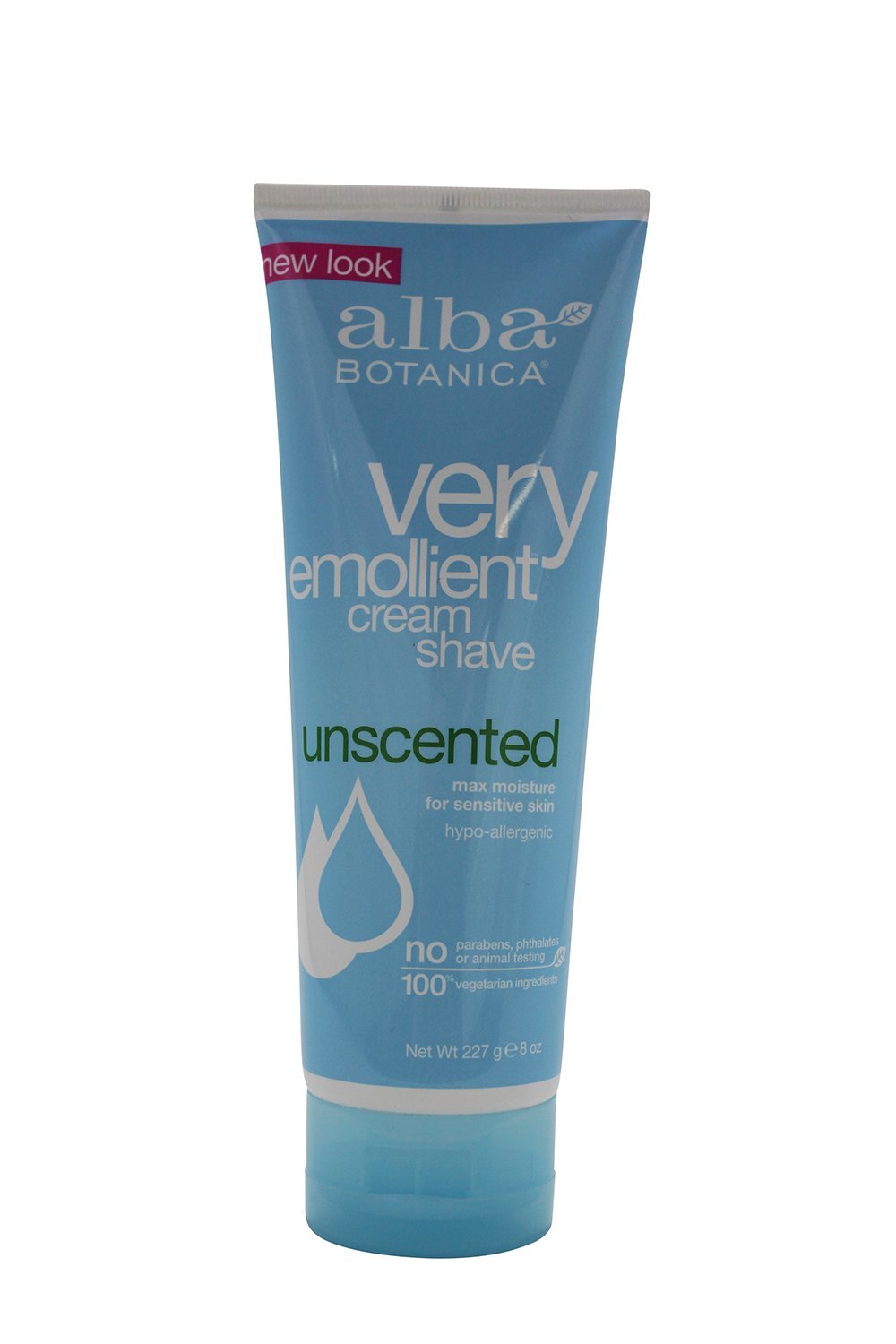 Alba Botanica Very Emollient Cream Shave, Unscented, 8 Oz - Image 2