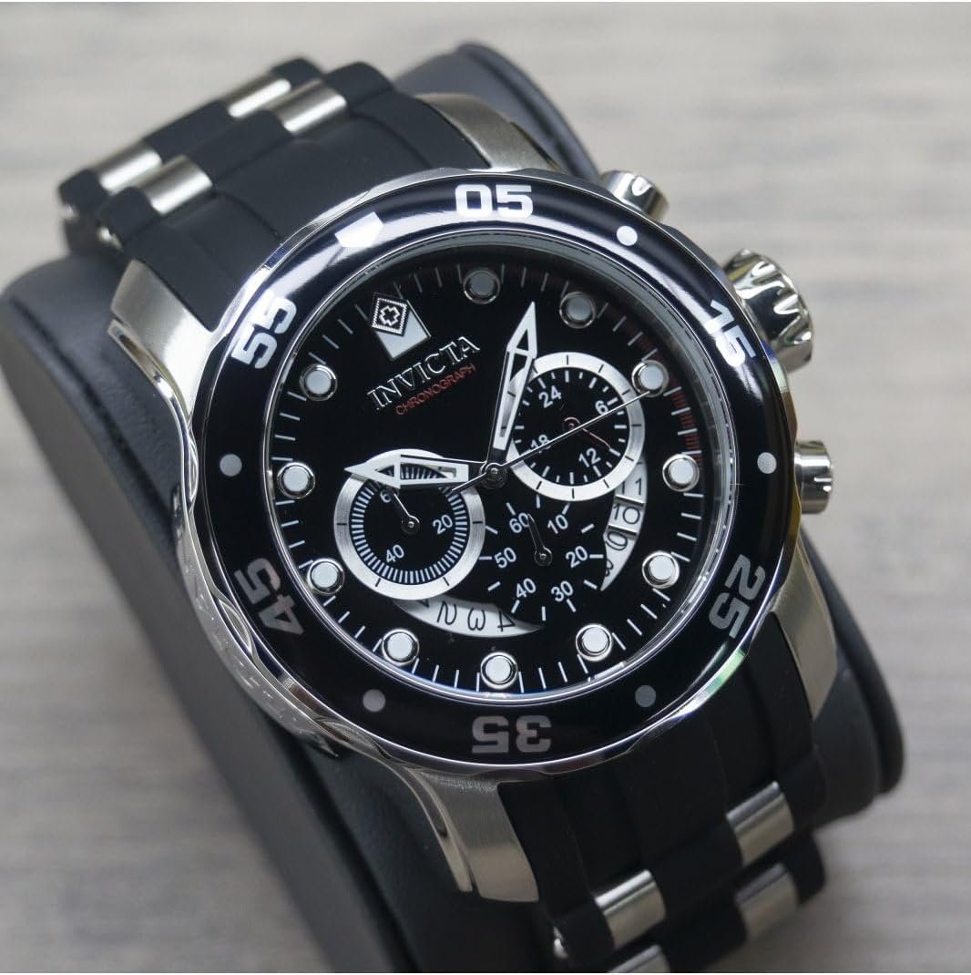 Invicta Men's Pro Diver Stainless Steel Quartz Watch - Image 7