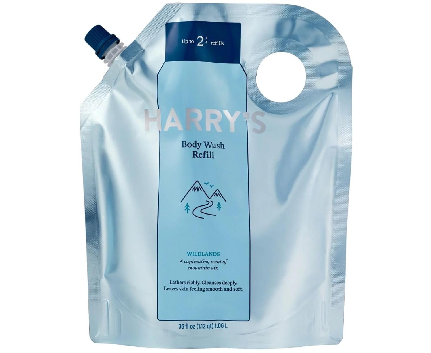 Harry's Men's Body Wash Refill, Wildlands Scent, 36 Fl Oz - Image 2