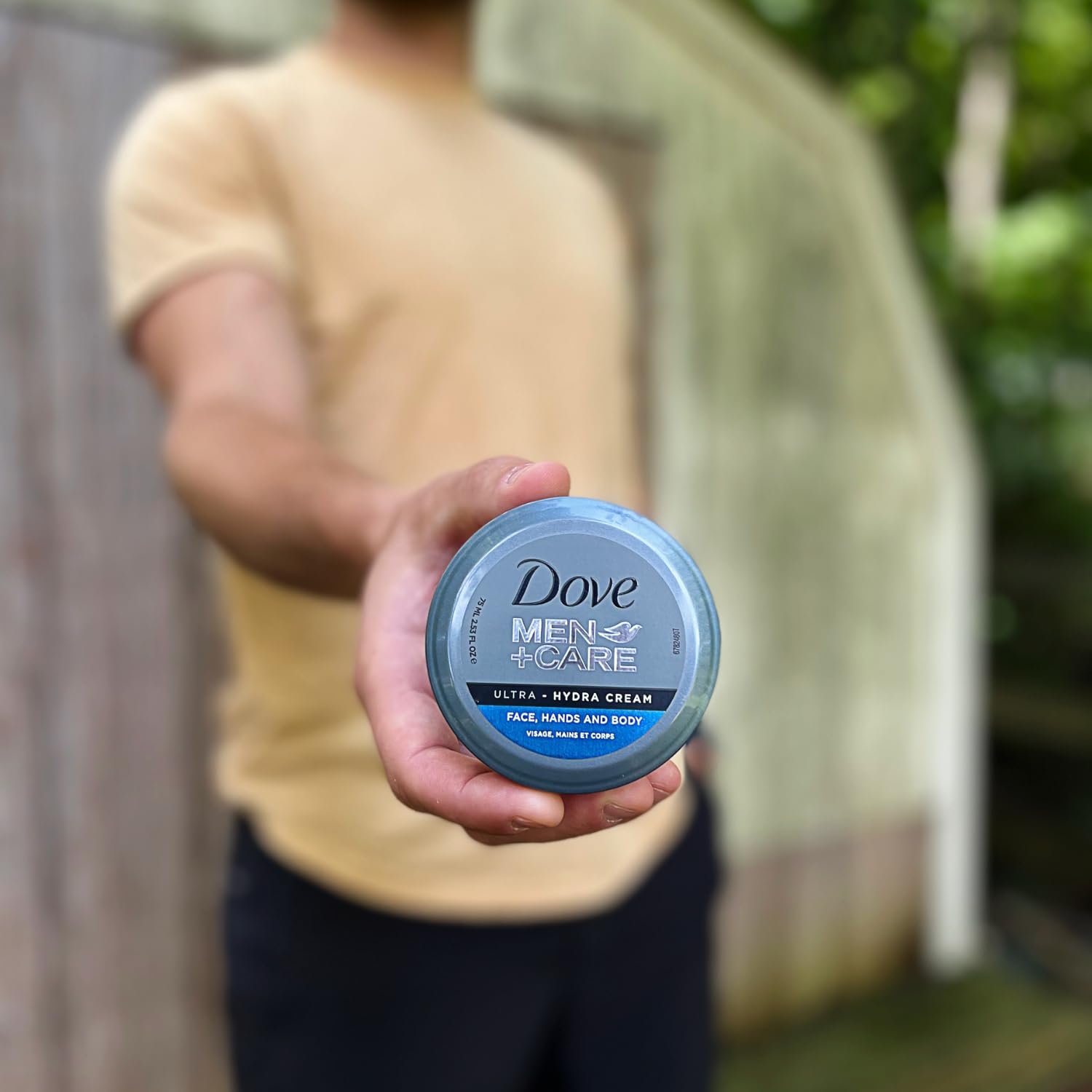 Dove Men+Care Ultra Hydra Cream - Dove Lotion, 3-In-1 Advanced Skin Care for Men, Face Cream, Hand & Body Lotion for Dry Skin, 2.53 Fl Oz (Pack of 24) - Image 5