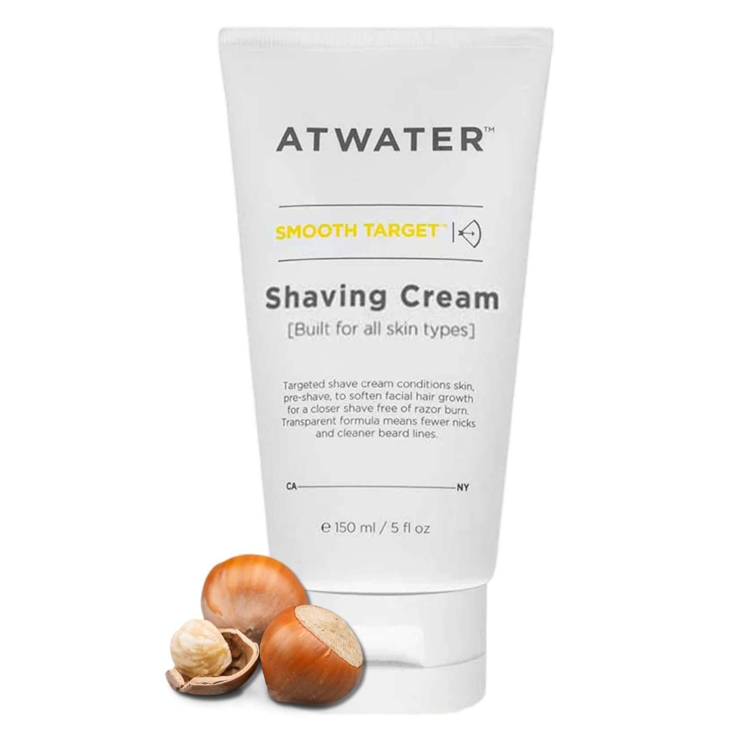 ATWATER Mens Shaving Cream, Pre- Shave & Shave Cream in One, Knick-Free and Irritation Free Protection - Sensitive Skin Shaving Cream for Men - 5 oz - Image 2