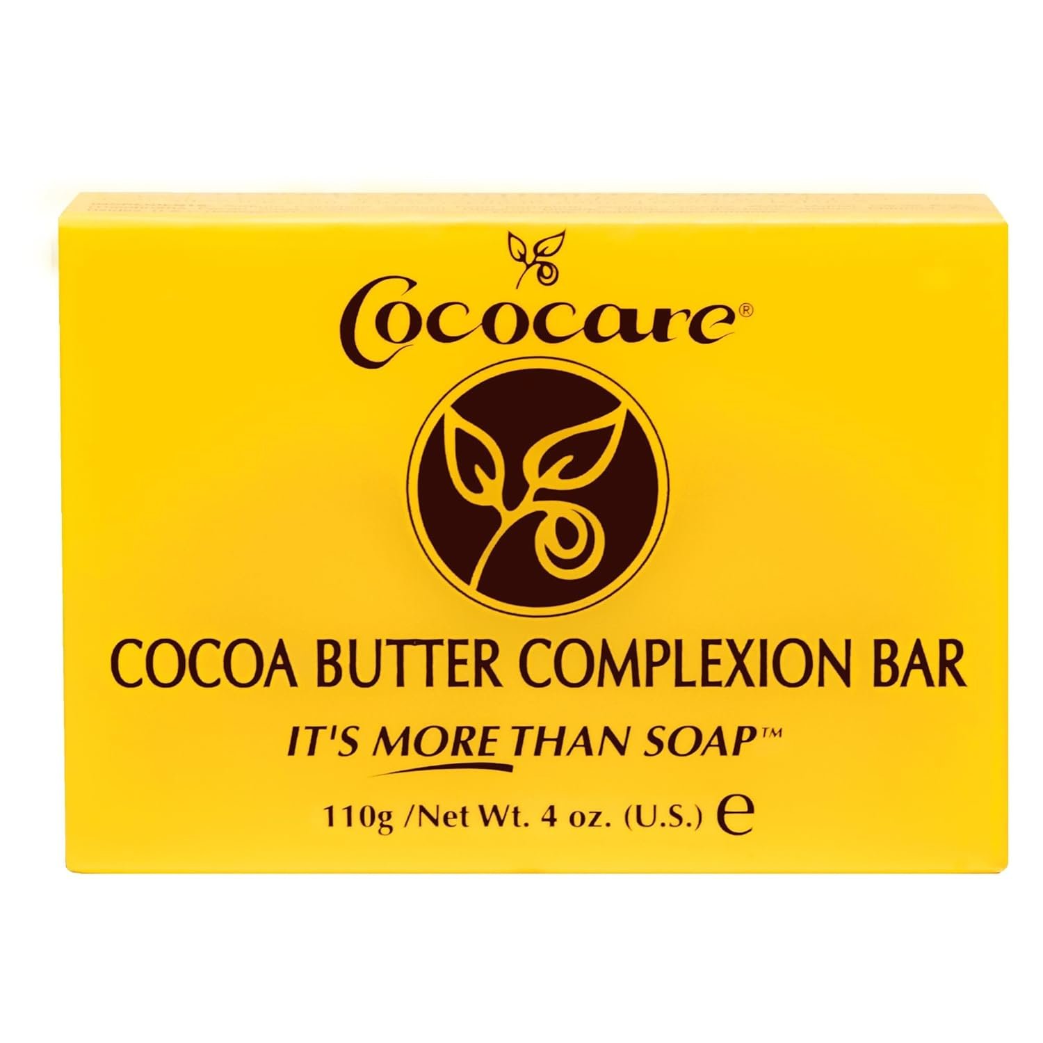 Cococare Cocoa Butter Complexion Bar Soap 4 Ounce - Gentle Cleansing & Hydrating Bar Soap - Image 2