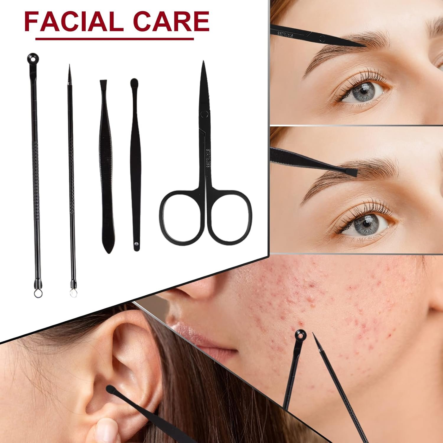 Manicure Set and Nail Clippers Set Pedicure Kit 18 in 1,Stainless Steel Material Cuticle Trimmer, Professional Nail Clipper Set, Portable Travel Grooming Set,Also A Great Gift. - Image 5