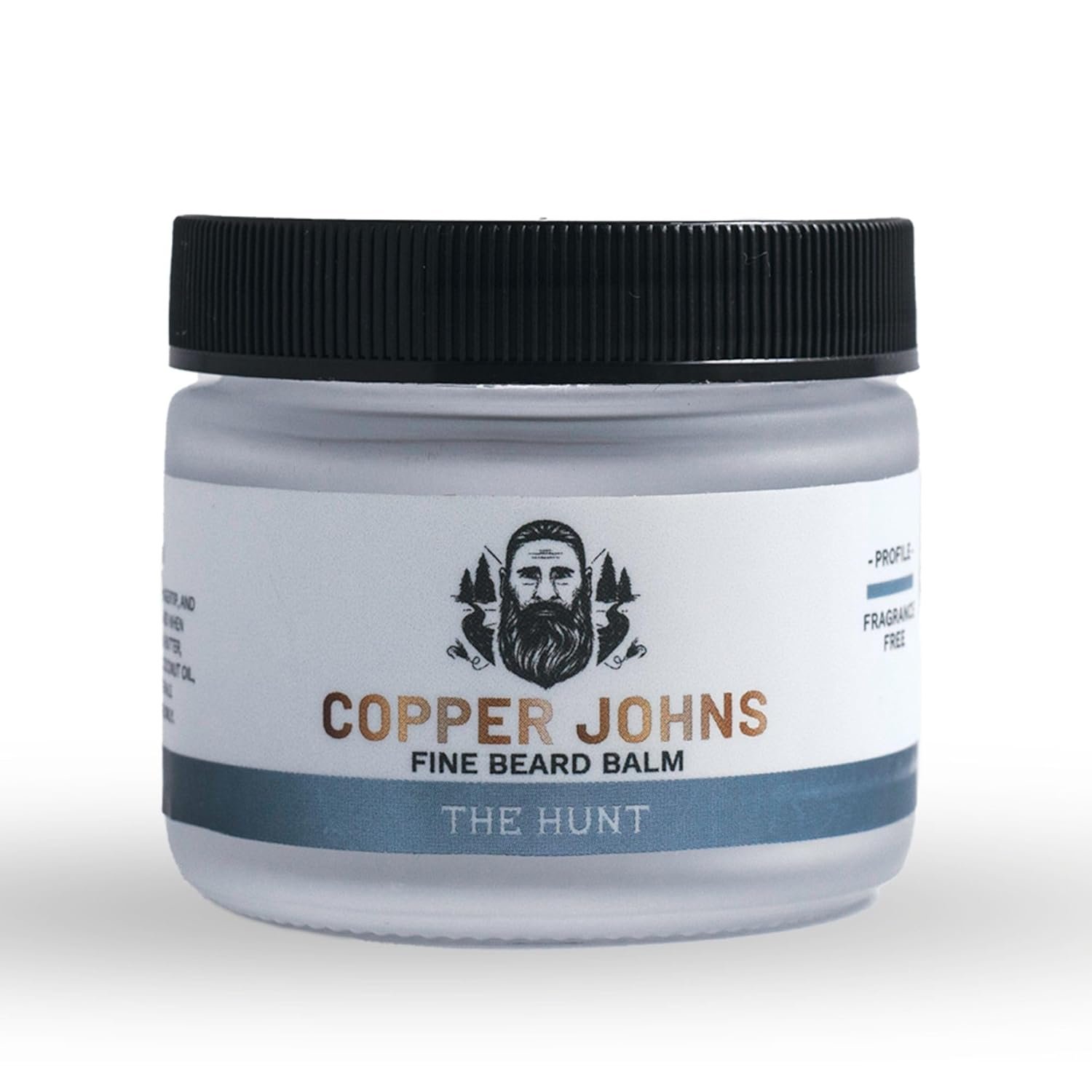 Natural Beard Balm for Men, Medium to Firm Hold & Seals in Moisture with Shea Butter, Jojoba Oil, & Sea Minerals, The Hunt-Unscented, 2 oz - Image 2