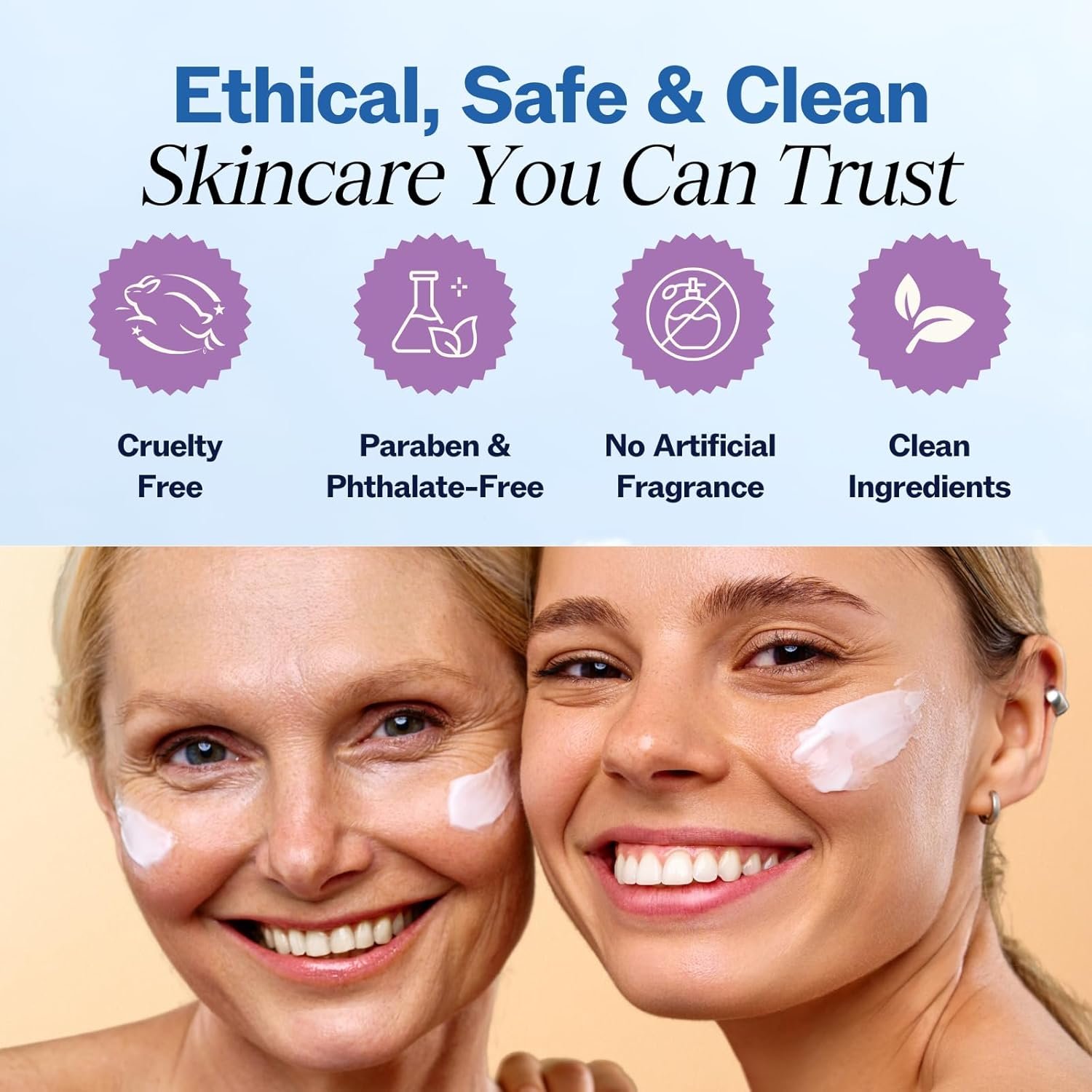 LilyAna Naturals Anti Aging Retinol Face Cream for Women – Wrinkle & Neck Cream for Firming, Retinol Moisturizer for Face with Hyaluronic Acid, Hydrating Night Cream for Fine Lines, Collagen Boost - Image 9