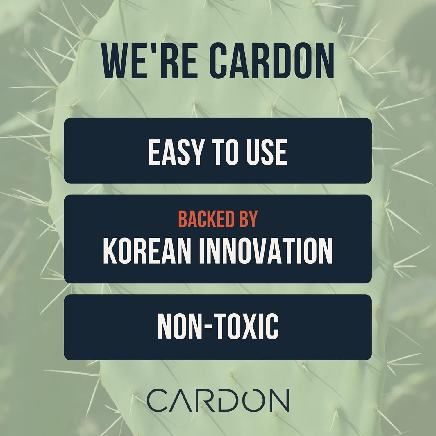 Cardon | Anti-Aging Face Moisturizer for Men | Korean Skincare Facial Lotion | Hydro Boost Gel | Healing Cactus Extract, Reduce Wrinkles, Repair Acne Scars | Ultra Light Face Cream (1 CT) - Image 8