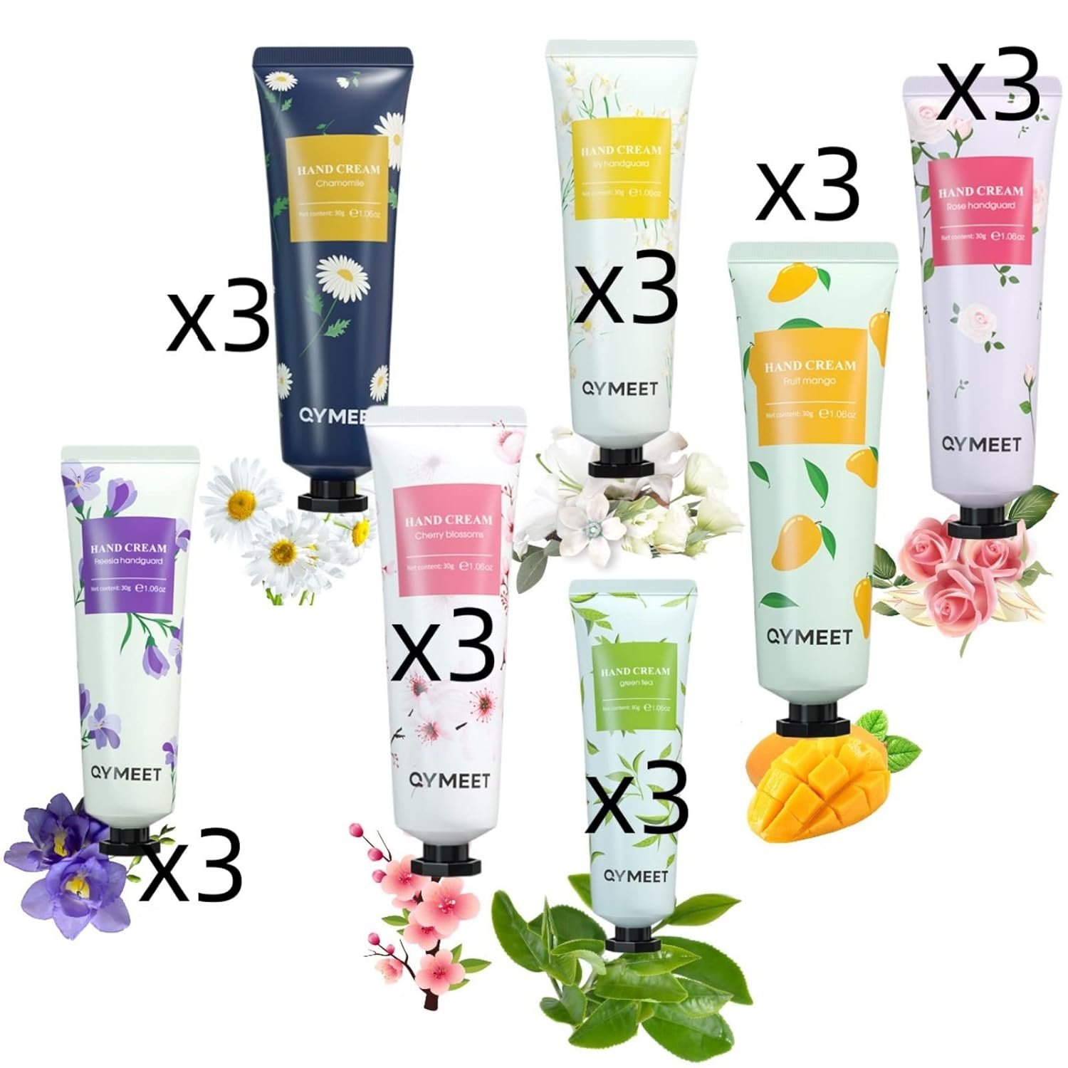 21-Pack Hand Cream Gift Set for Dry Cracked Hands, Scented Working Hand Lotion Ultimate Healing Hand Cream Body Skin Moisturizer Travel Outdoor Size Stocking Stuffers, Gifts for Men Women Kids - Image 4