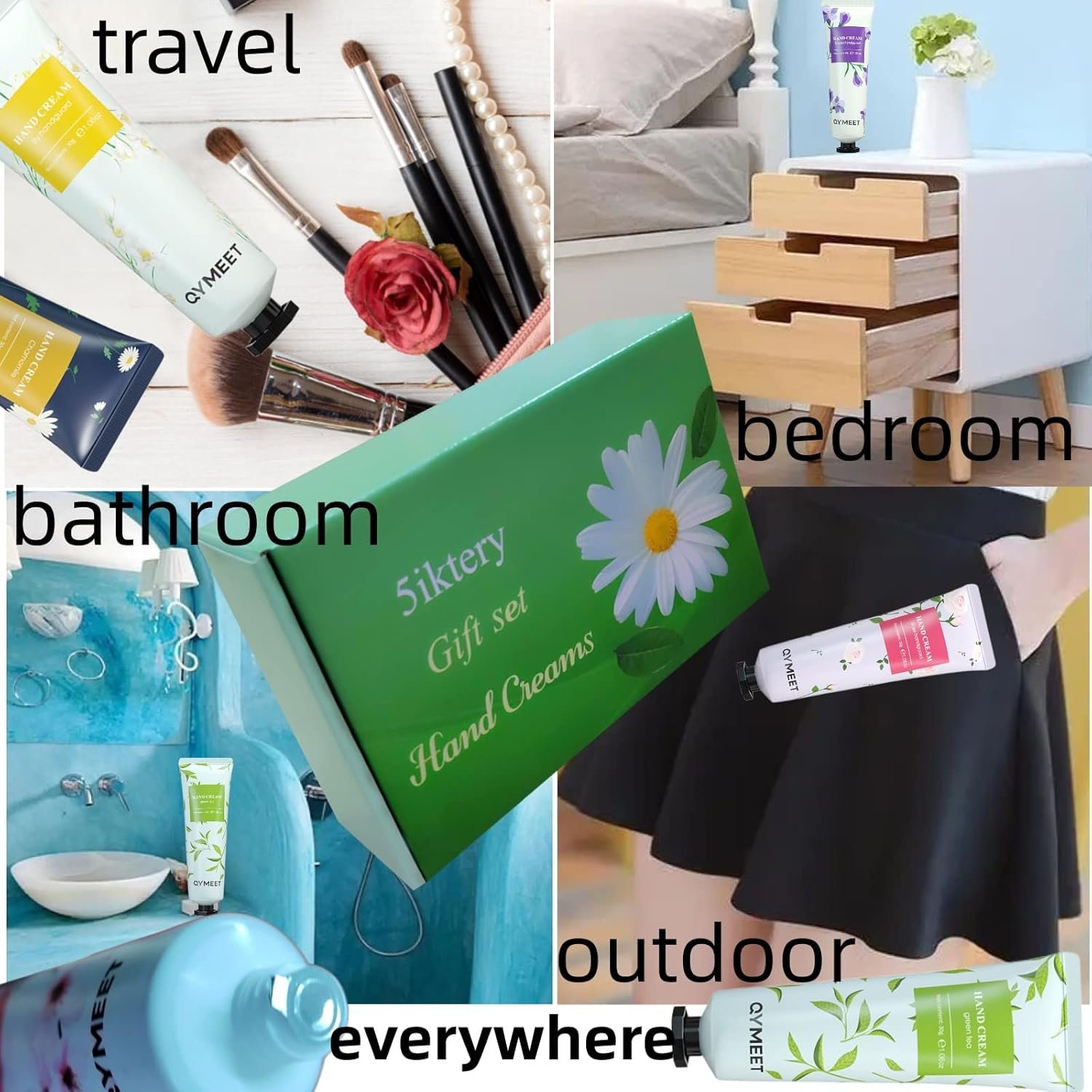 21-Pack Hand Cream Gift Set for Dry Cracked Hands, Scented Working Hand Lotion Ultimate Healing Hand Cream Body Skin Moisturizer Travel Outdoor Size Stocking Stuffers, Gifts for Men Women Kids - Image 3