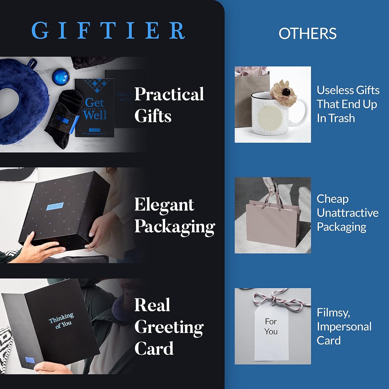 Get Well Soon Gift Basket – Care Package for Men w/Memory Foam Pillow, Massage Roller, Plush Blanket, Socks, Puzzle Book, Greeting Card – Curated Get Well Gift Basket for Men After Surgery - Image 3