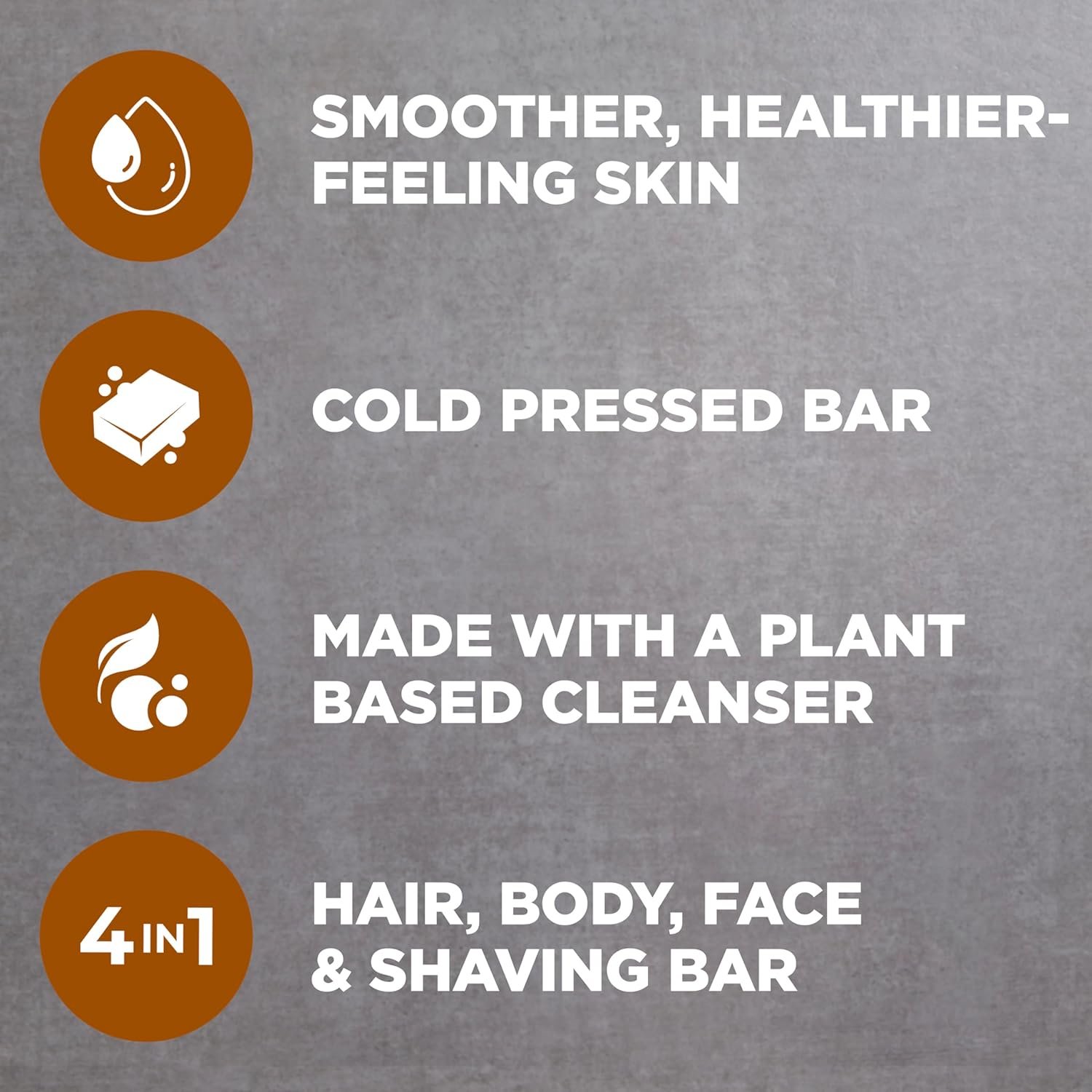 DOVE MEN + CARE Cleansing Bar Soap Sandalwood + Cardamom Oil 4 Bars to Rebuild Skin in the Shower, a 4in1 Hair, Body, Face & Shaving Bar with Plant-Based Cleanser and Natural Oils 5 oz - Image 4