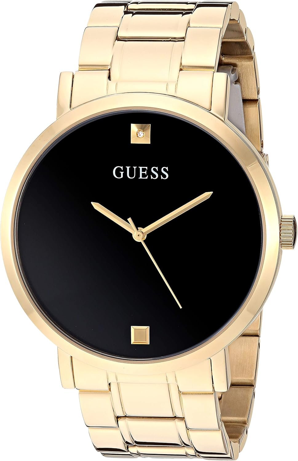 GUESS Stainless Steel Genuine Diamond Dial Watch - Image 2