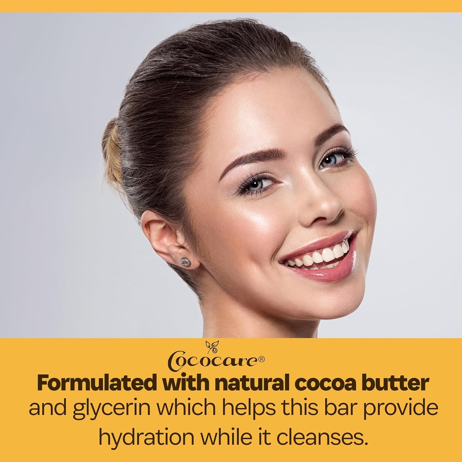 Cococare Cocoa Butter Complexion Bar Soap 4 Ounce - Gentle Cleansing & Hydrating Bar Soap - Image 5