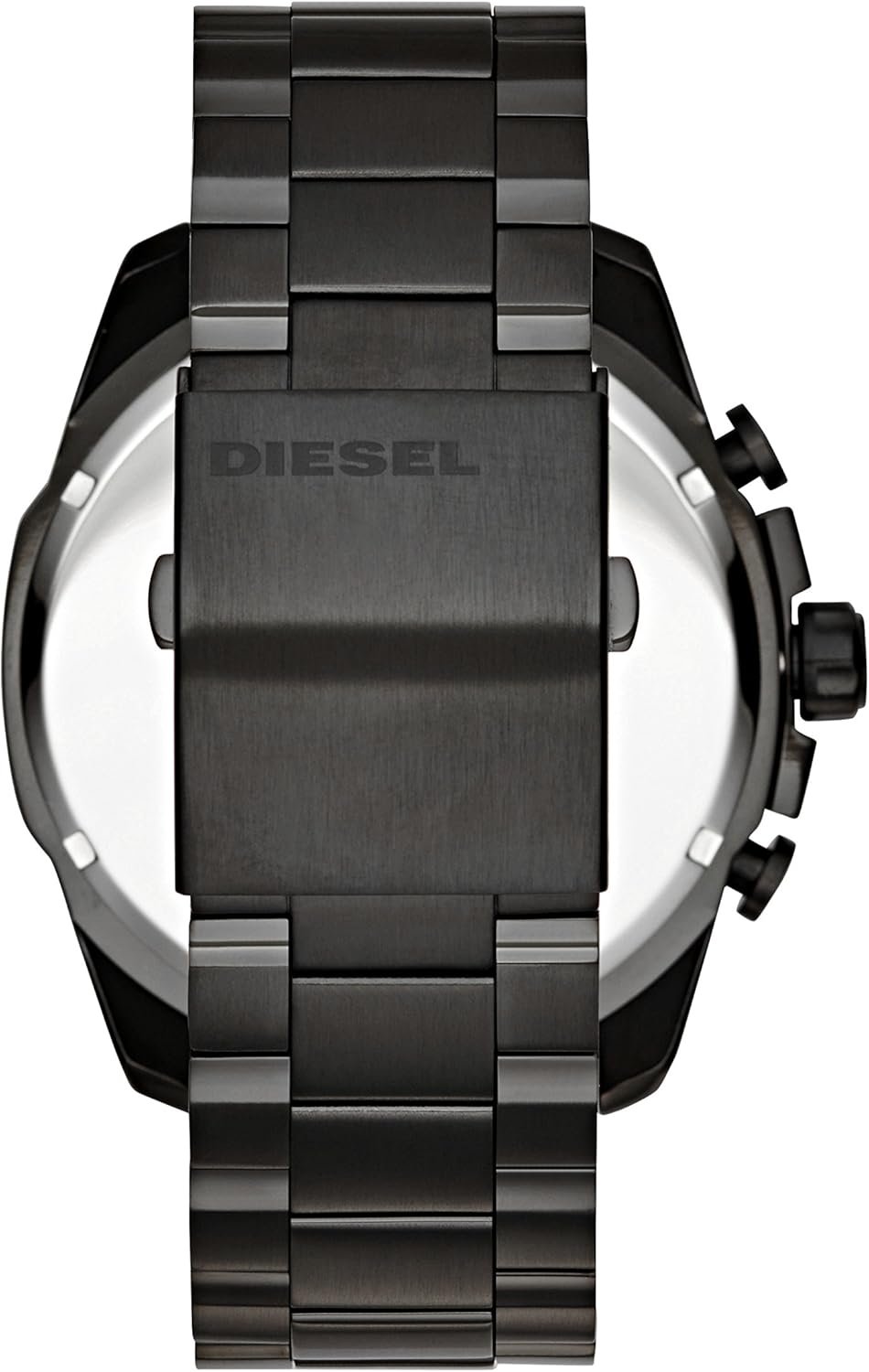 Diesel Mega Chief Stainless Steel Men's Watch with Analog or Digital Movement - Image 4