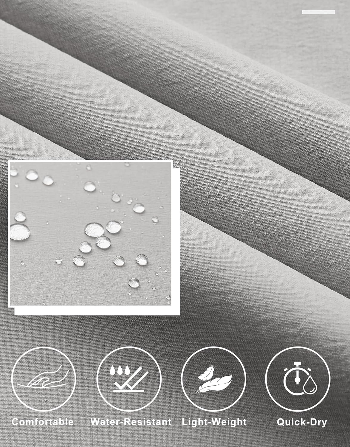 Libin Mens Golf Pants Stretch Work Dress Pants 30"/32"/34" Quick Dry Lightweight Casual Comfy Trousers with Pockets - Image 5