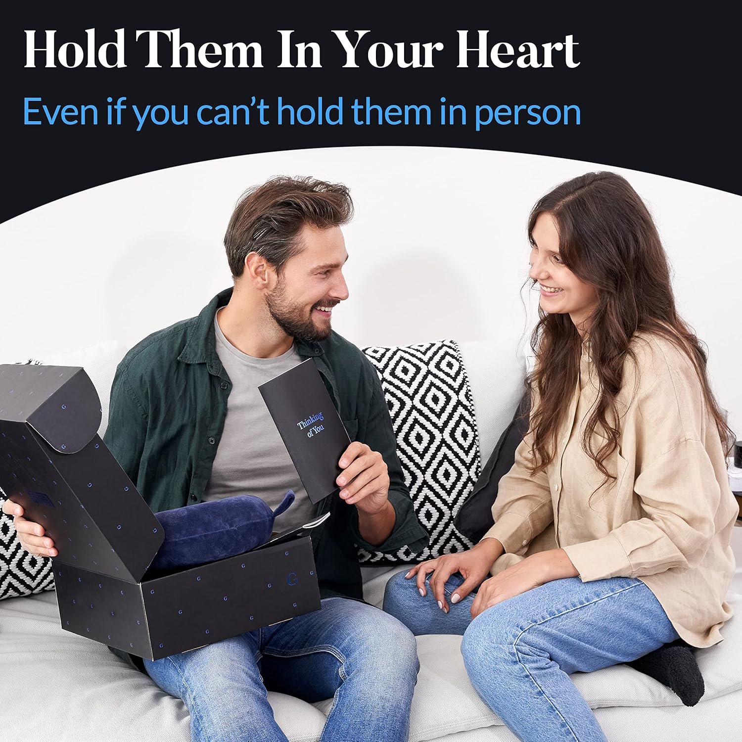 Get Well Soon Gift Basket – Care Package for Men w/Memory Foam Pillow, Massage Roller, Plush Blanket, Socks, Puzzle Book, Greeting Card – Curated Get Well Gift Basket for Men After Surgery - Image 8