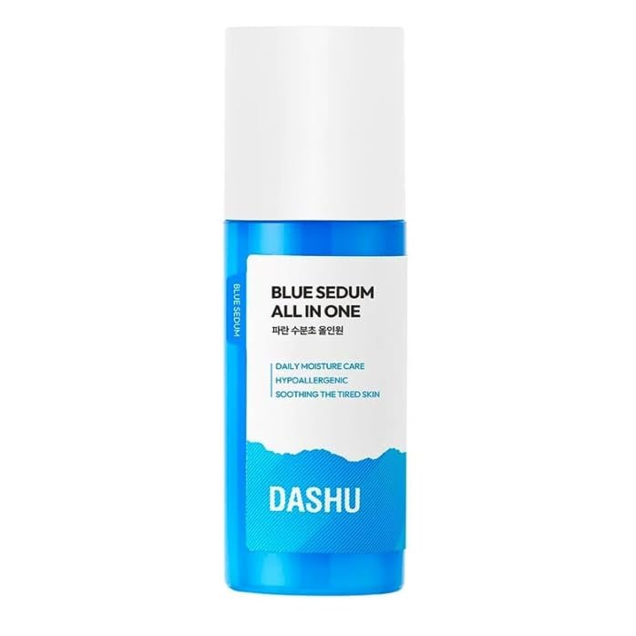 DASHU Blue Sedum Moist All-in One | Hydrating Moisturizer Face Cream 8 Types of Hyaluronic Acids | Gentle Face Moisturizer 5.07 fl oz - Image 2
