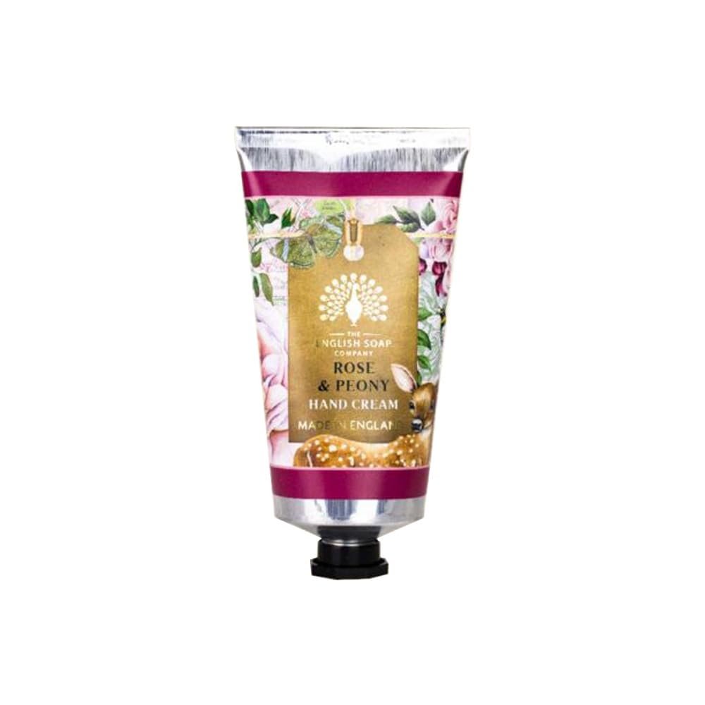 The English Soap Company Anniversary Hand Cream, Luxury Rose Hand Cream, Moisturising Hand Cream for Men & Women, Rose & Peony Scent 2.54 fl oz - Image 2