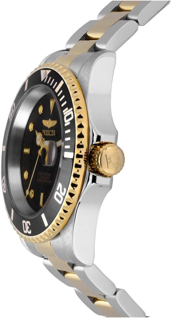 Invicta Men's Pro Diver Quartz Watch with Stainless Steel Strap - Image 4