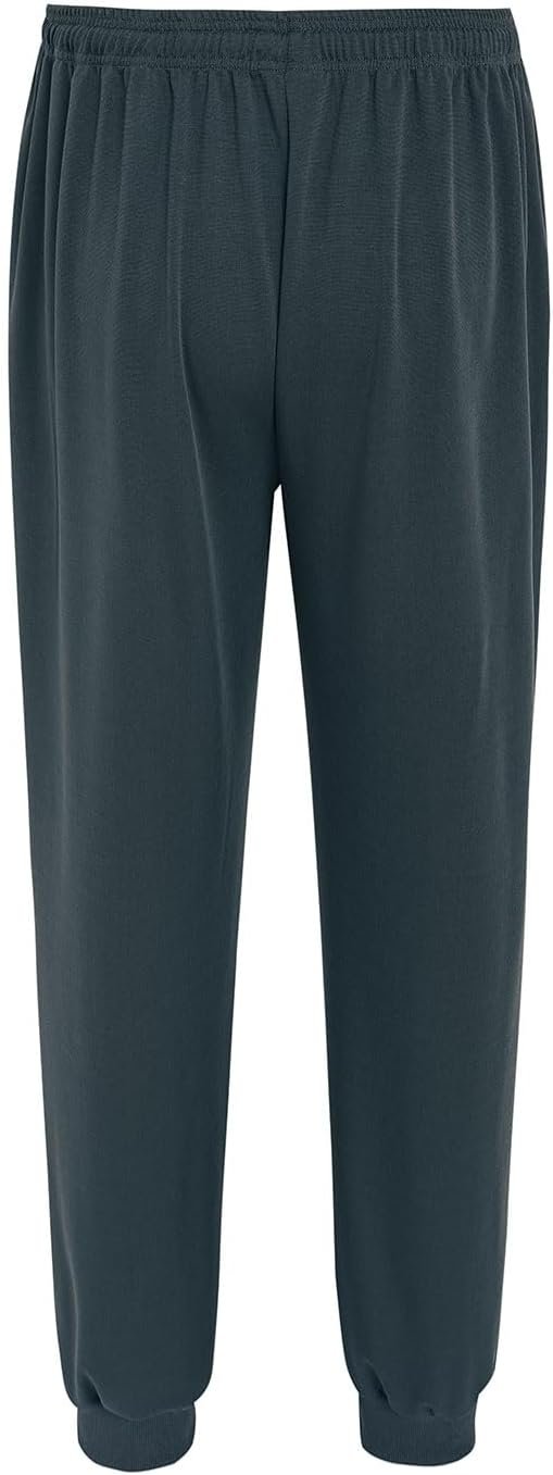 2 Pack Men's Casual Sweatpants Soft Fleece Active Athletic Workout Jogger Pants with Pocket and Drawstring - Image 6