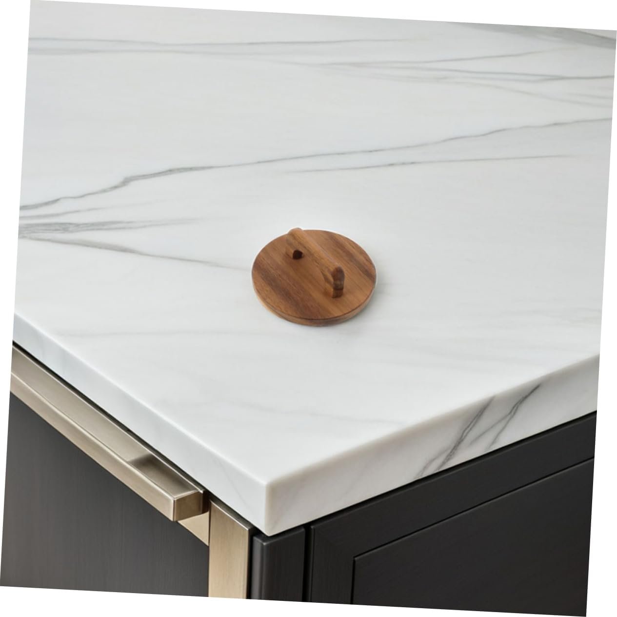 Zerodeko 2pcs Wooden Jar Lids with Silicone Seal Airtight Food Storage Lids for Glass Jars Acacia Wood with Handle for Crafts Kitchen Organization - Image 7