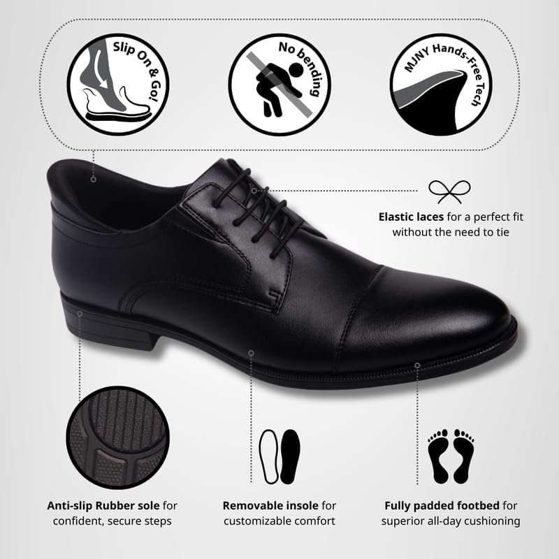 Marc Joseph New York Men's Baker Street (Hands Free Technology) Oxford - Image 3