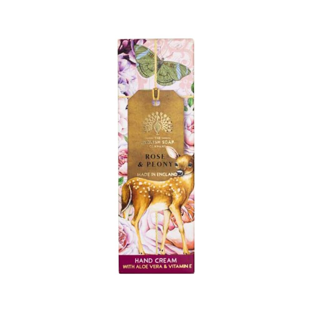 The English Soap Company Anniversary Hand Cream, Luxury Rose Hand Cream, Moisturising Hand Cream for Men & Women, Rose & Peony Scent 2.54 fl oz - Image 3