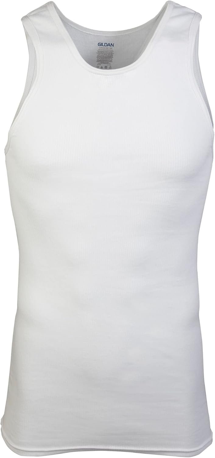 Gildan Men's A-Shirt Tanks, Multipack, Style G1104 - Image 5