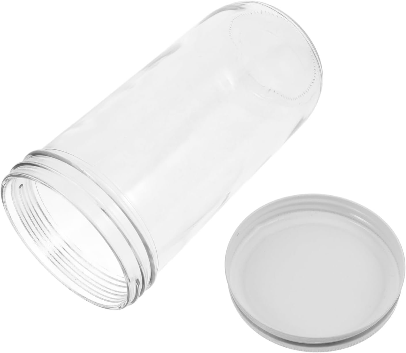 Airtight Glass Sealing Jar Storage Canister for Tea Sugar and Dried Foods Easy Access Wide Mouth Design for Kitchen Organization - Image 2