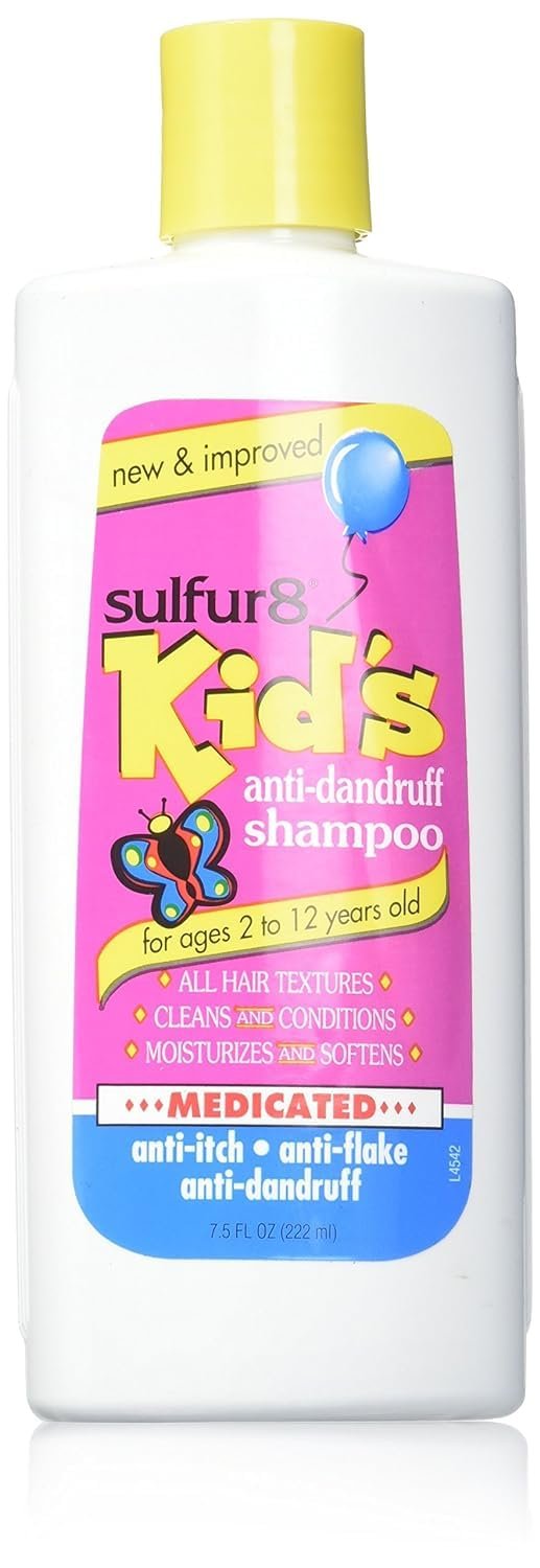 Sulfur 8 Kids Medicated Anti Dandruff Shampoo, 7.5 Ounce - Image 2