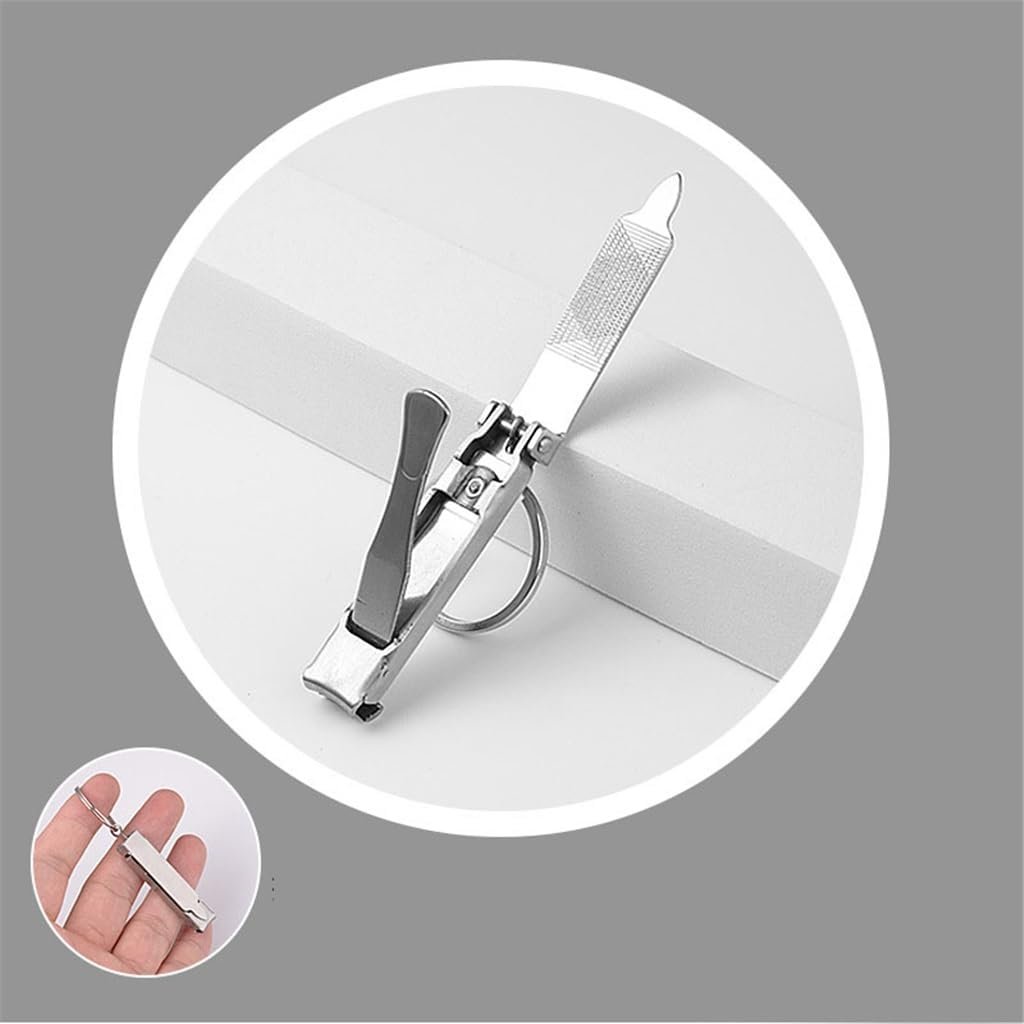 Men's Grooming Kit Nose Hair Scissors Beauty Scissors Eyebrow Trimming Tool Nail Clipper Set - Image 4