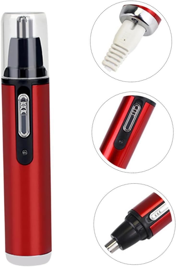 1Pc Rechargeable Nose Hair Trimmer Eyebrow Shaver for Men and Women Painless Electric Nose Hair Lightweight Durable for Travel Material Easy to Clean - Image 6
