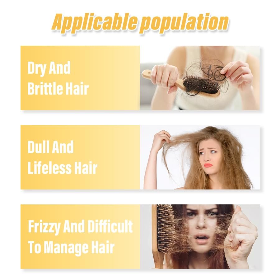 Ginger Shampoo for Dandruff Hair, Anti-Dandruff Treatment - Itchy Dry Scalp Care Shampoo Ginger Extract Oil Strengthen Hair Formula, for Men and Women 16.91oz - Image 5