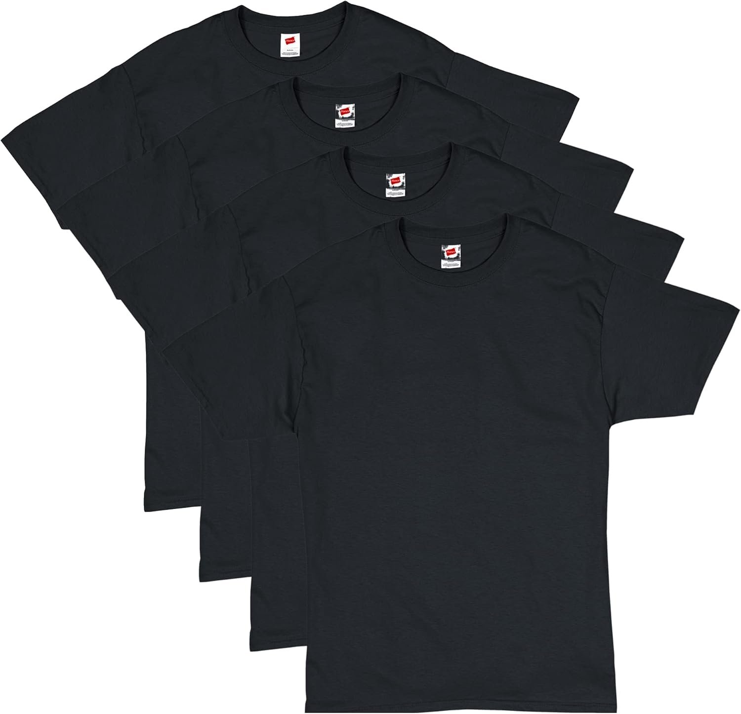 Hanes Men's Comfortsoft T-Shirt (Pack Of 4) - Image 2