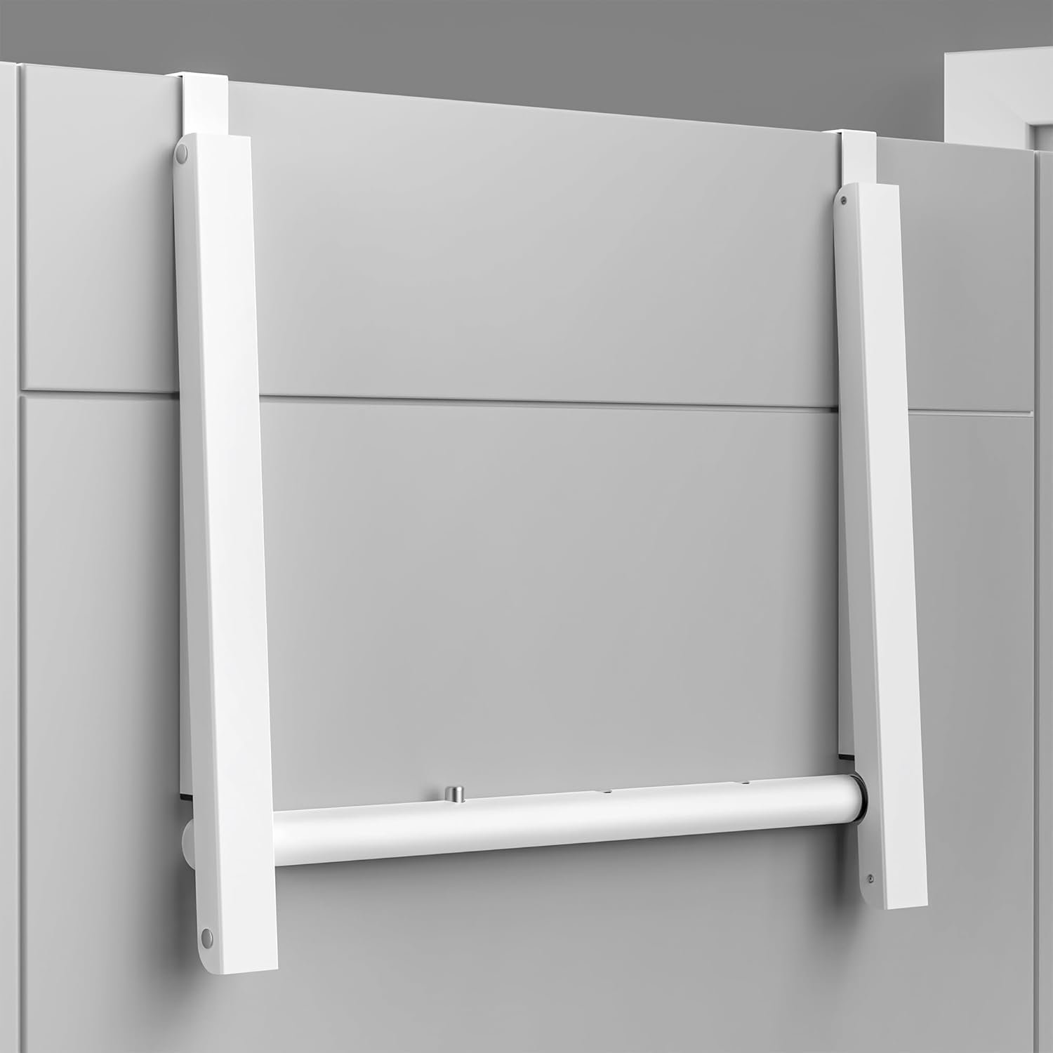 Over The Door Drying Racks for Laundry, Expandable Foldaway Clothes Rail, Suitable for Doors in Bedrooms, Dorms, and Bathrooms - Image 5