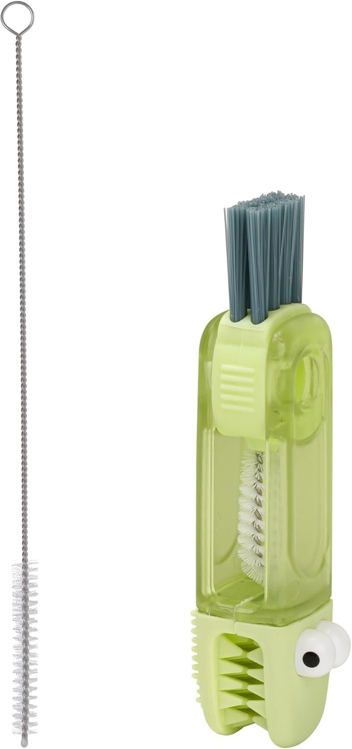 2 Pack Cup Cleaning Kit Compatible with Stanley,4 in 1 Bottle Gap Cleaner,Multipurpose Cup Cleaner Kit with Extra Long Nylon Straw Brush Cleaner,Bottle Cleaning Brush Set with Holder - Image 2