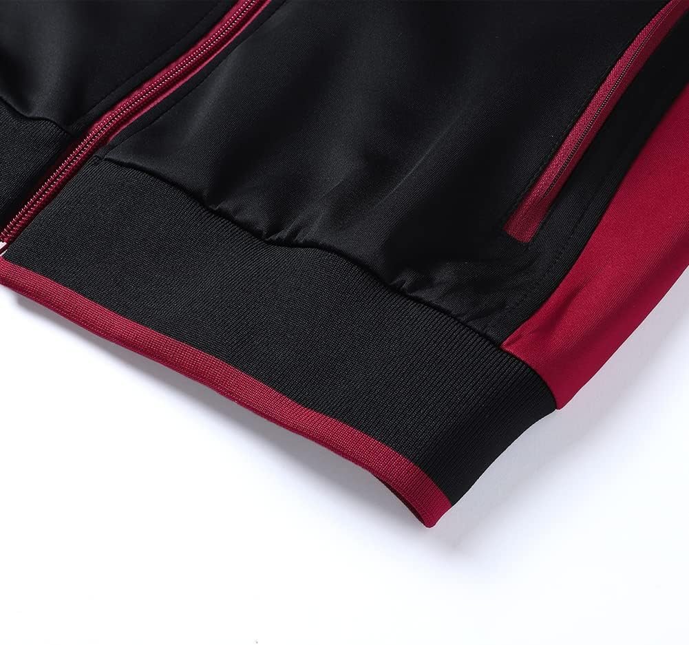 Men's Casual Athletic Tracksuit Long Sleeve Sweatsuit Set Full Zip Running Jacket and Pants 2 Piece Outfits - Image 7