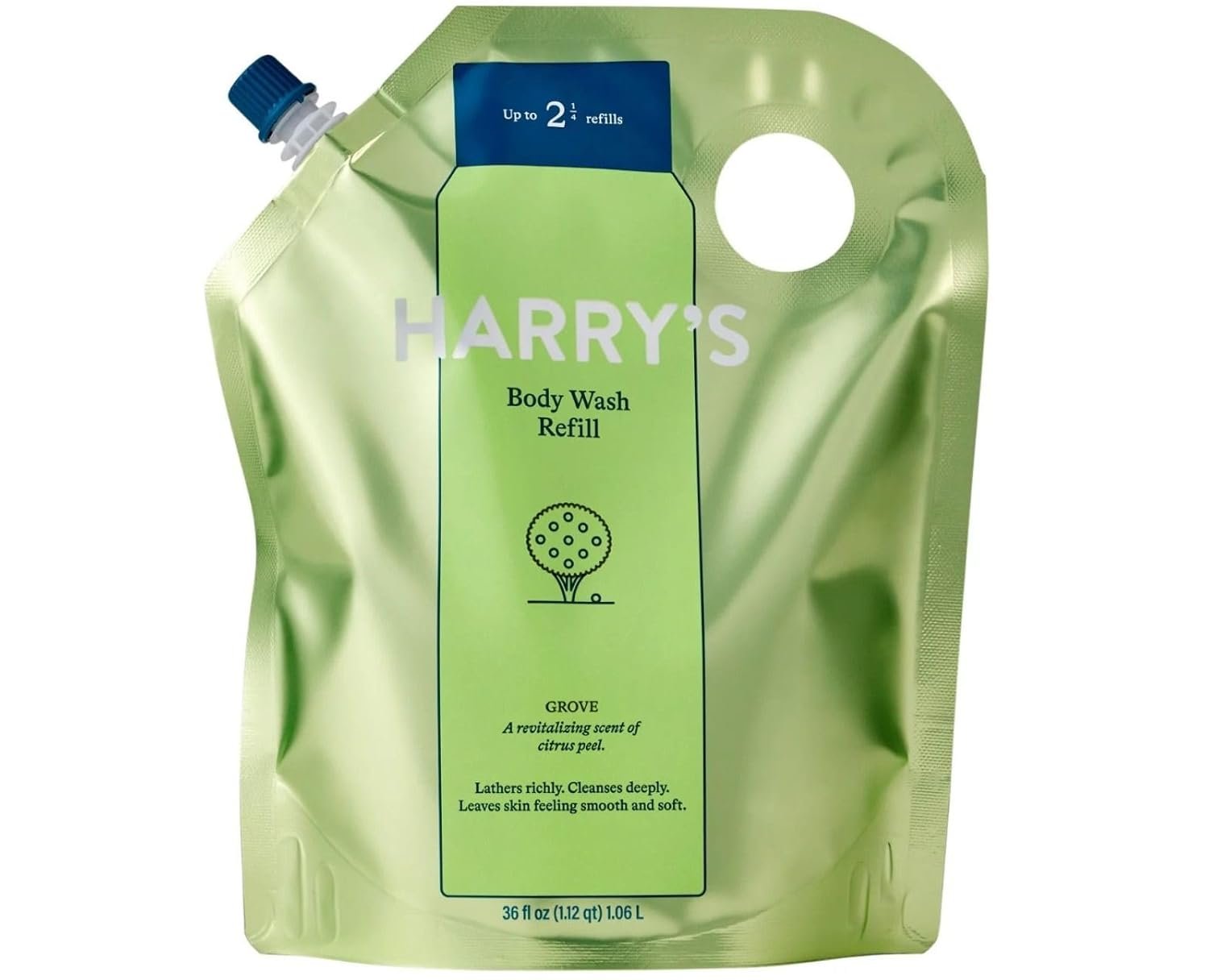 Harry's Men's Body Wash Refill, Grove Scent, 36 Fl Oz - Image 2