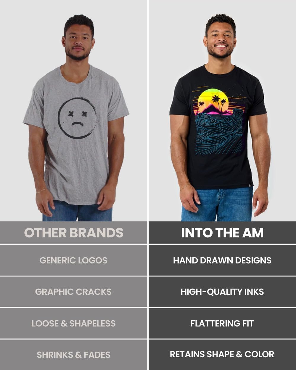 INTO THE AM Cool Graphic T-Shirts for Men S - 4XL Premium Quality Unique Graphic Art Tees - Image 6
