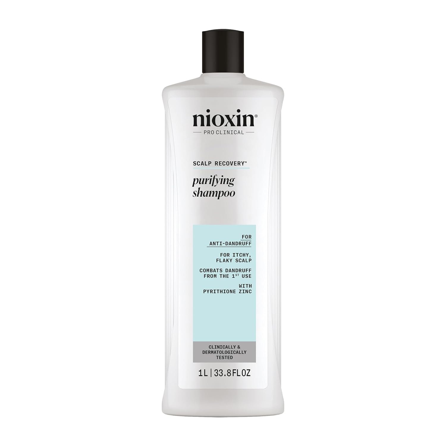 Nioxin Scalp Recovery Purifying Shampoo | For Itchy, Flaky Scalp | Anti-Dandruff | Formulated with Pyrithione Zinc - Image 2