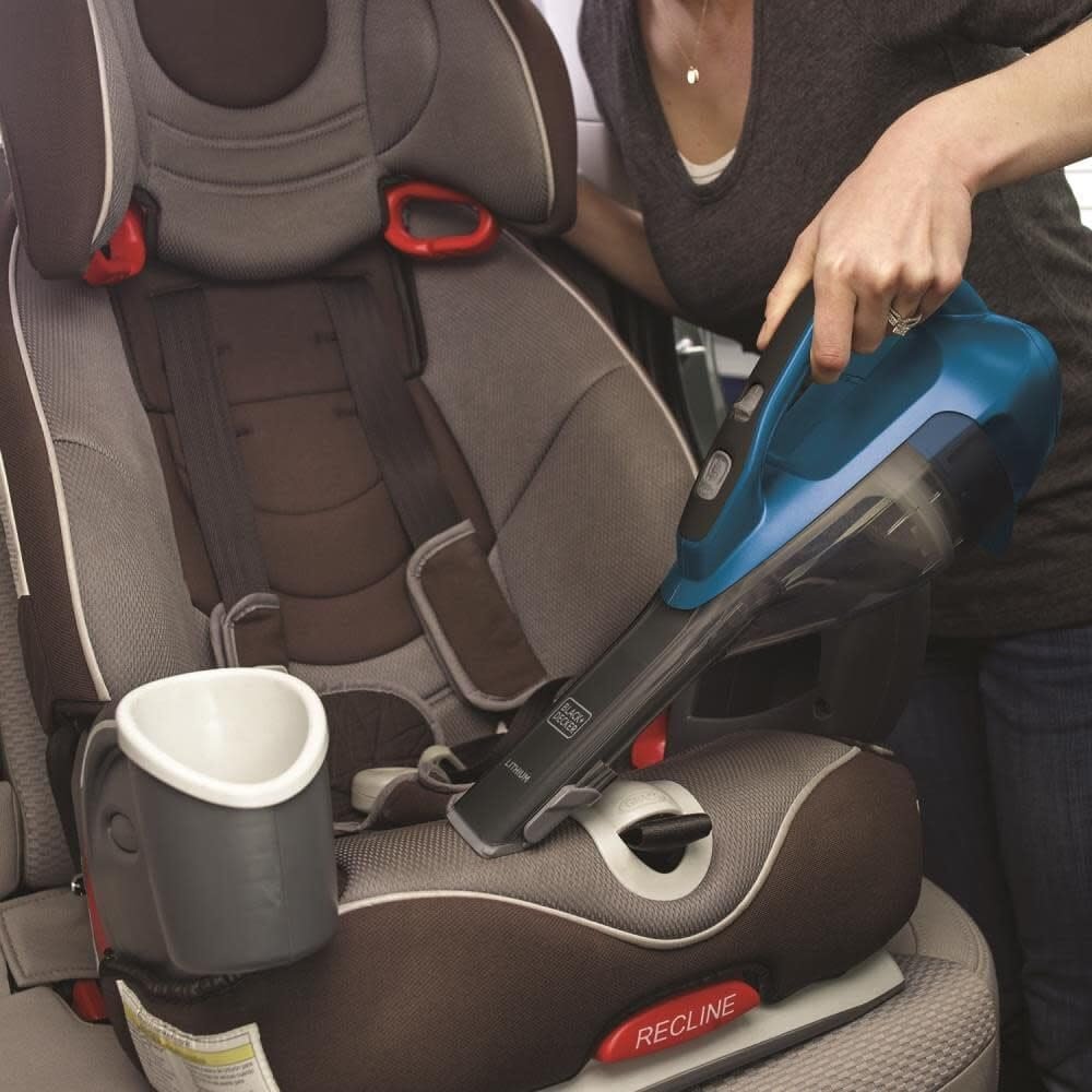 BLACK+DECKER dustbuster AdvancedClean Cordless Handheld Vacuum, Home and Car Vacuum (HLVA315J22) - Image 8