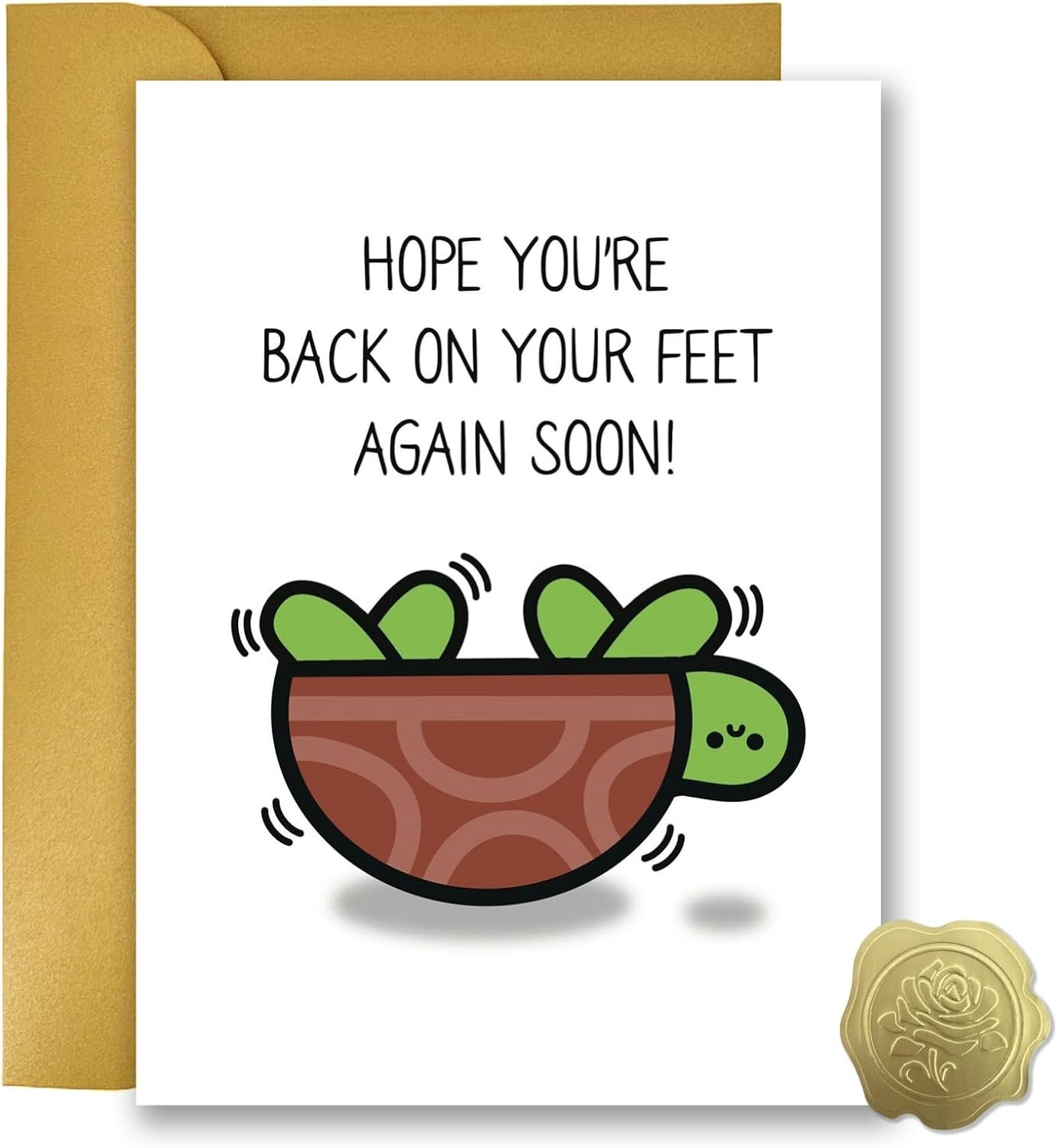 Funny Get Well Cards - Get Well Soon Card - After Surgery Recovery Gifts for Women Men - Feel Better Gifts for Him Her Friends B - Image 2