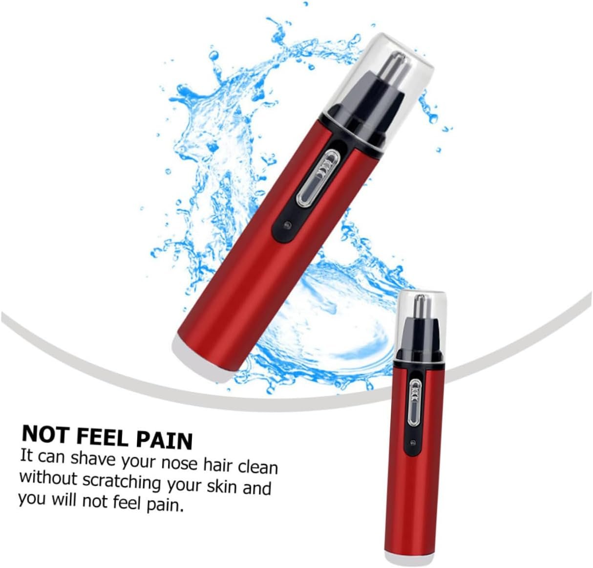 1Pc Rechargeable Nose Hair Trimmer Eyebrow Shaver for Men and Women Painless Electric Nose Hair Lightweight Durable for Travel Material Easy to Clean - Image 5