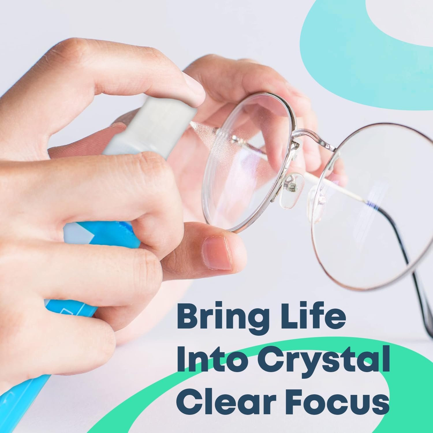 Sparkle Gel Anti-Reflective Safe Lens Cleaner Spray Kit - (2) 2oz Glasses Cleaner Spray, (5) Pre-Moistened Lens Wipes, (1) Multipurpose Pouch for Eyeglasses, Lenses & Camera Cleaning Kit (8 Piece Set) - Image 8