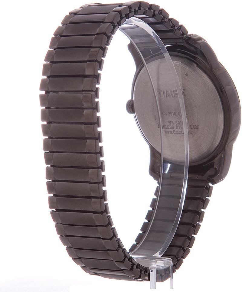 Timex Men's Highland Street Stainless Steel Expansion Band Watch - Image 5